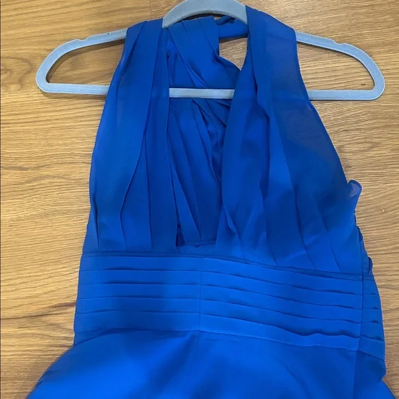 Fehaute SIZE 6 Elegant Blue Dress EXCELLENT CONDITION - Picture 4 of 7